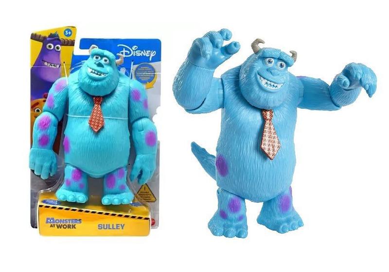 Figura Articulada Monstros S.A. Sulley - Monstros no Trabalho